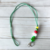 Kelly Green Tree Lanyard