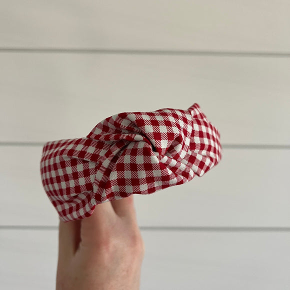 Knotted Red Gingham