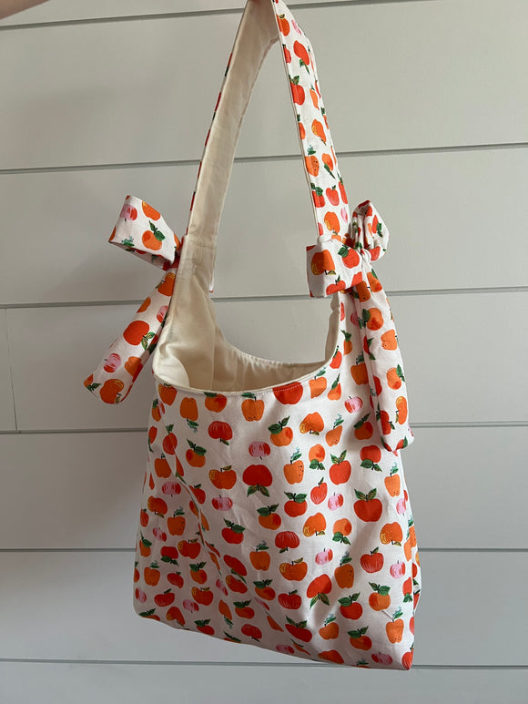 Red Apple Bow Bag