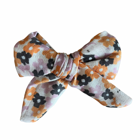 Large Floral Ghosts Bow