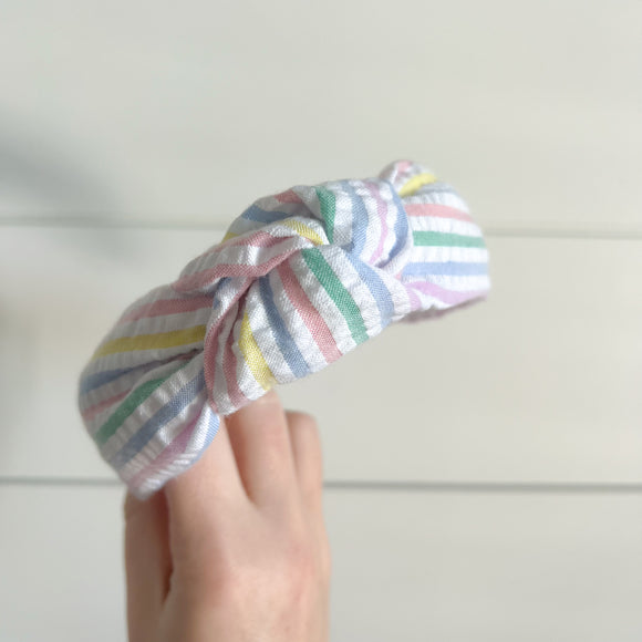 Knotted Pastel Stripe