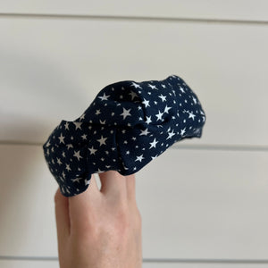 Knotted Navy Stars