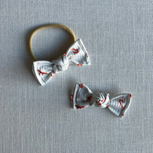 Simple Candy Cane Bows Bow