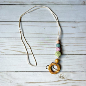 Rattan Lanyard